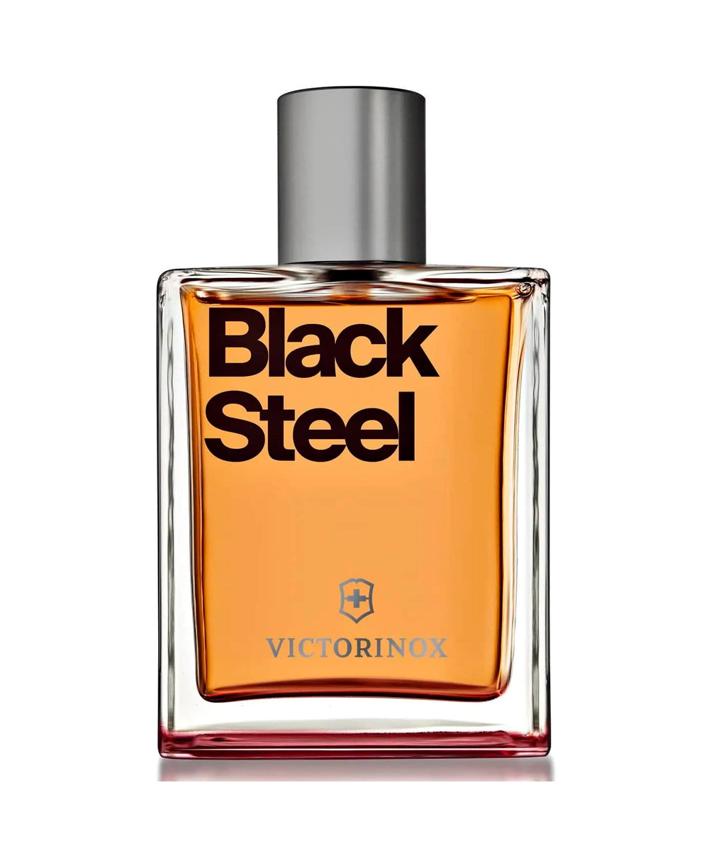 Victorinox Swiss Army Black Steel Men 3.4oz edt