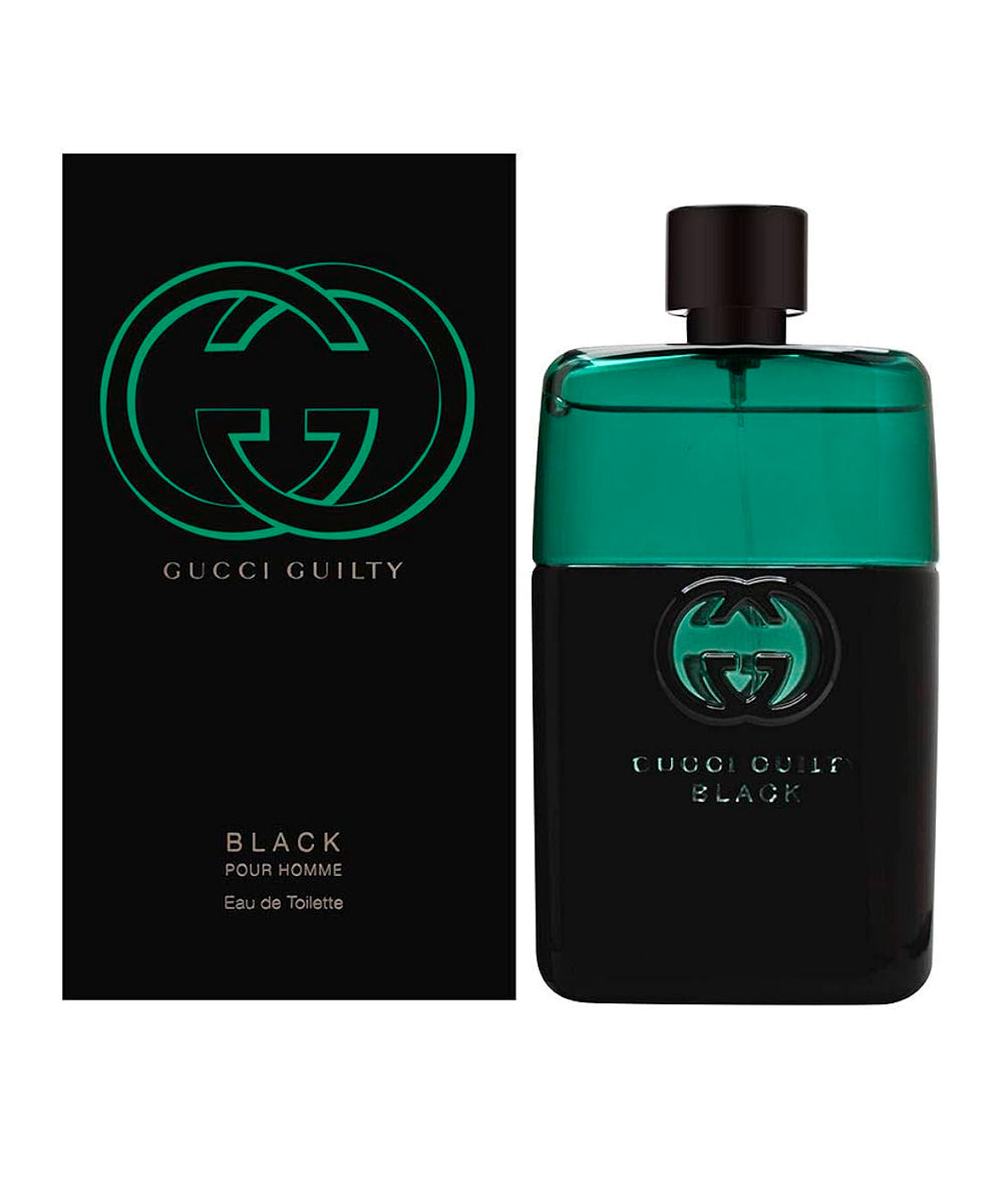 Gucci Guilty Negro Hombres 3.0oz edt