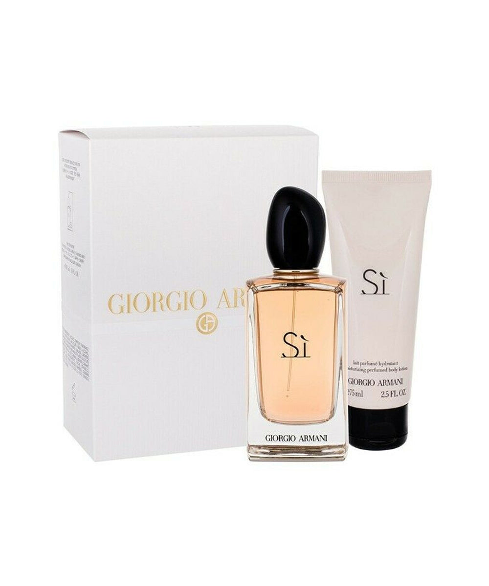 Giorgio Armani Si Women 3.4oz edp Body Lotion Gift Set with up to 50 OFF I Love Perfume