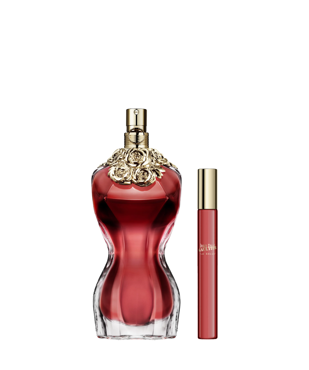 Jean Paul Gaultier La Belle Eau de Parfum 3.4oz + Travel Spray 0.34oz Gift Set For Women