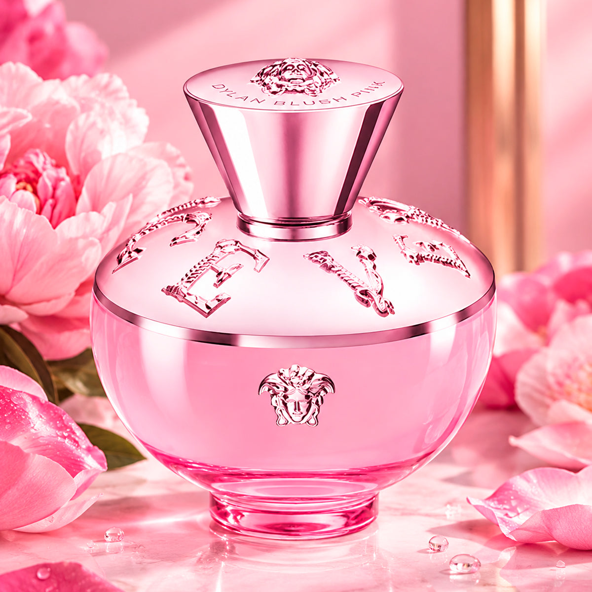 Gianni Versace Dylan Blush Pink Eau de Toilette 3.4oz For Women