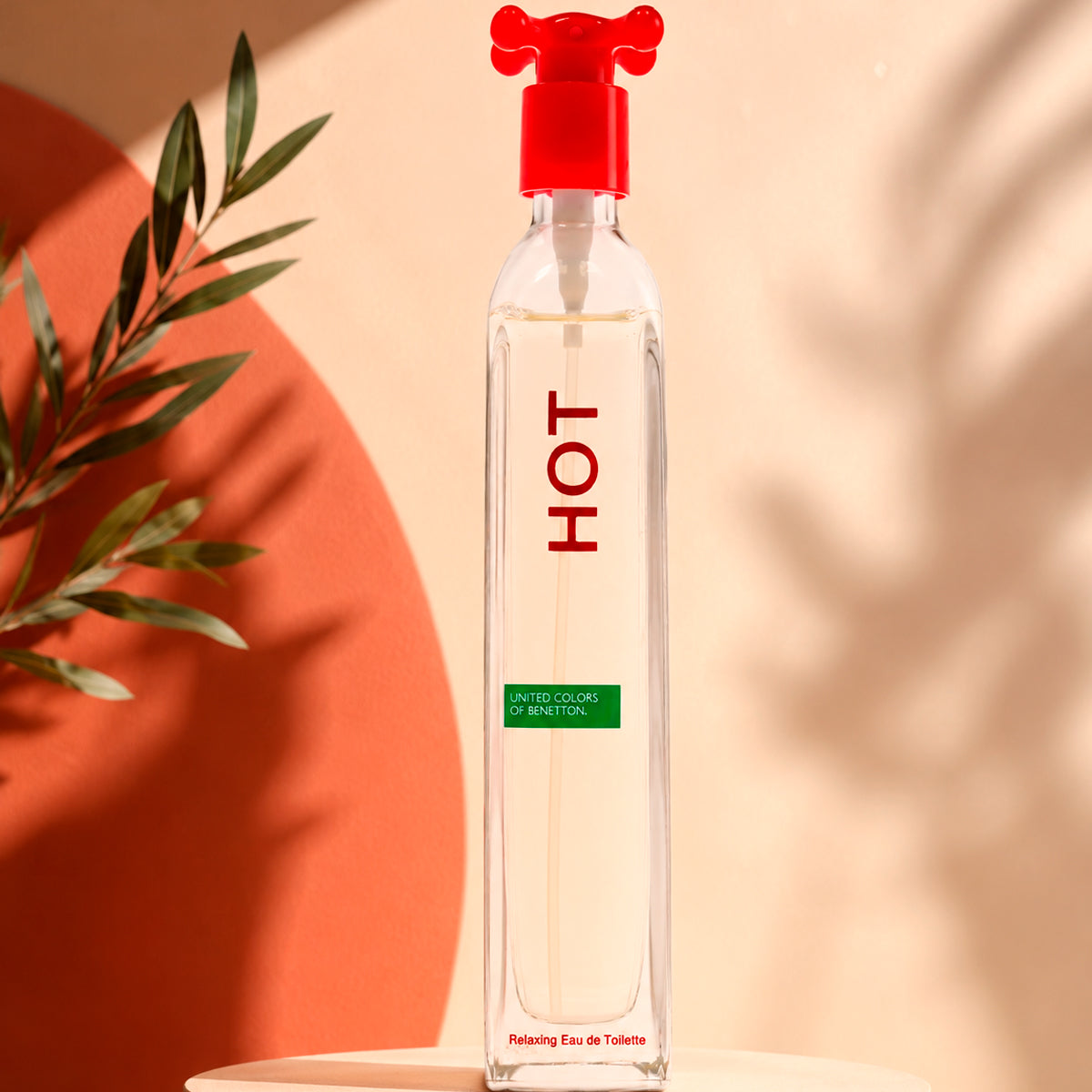 Benetton Hot Eau de Toilette 3.4oz For Woman