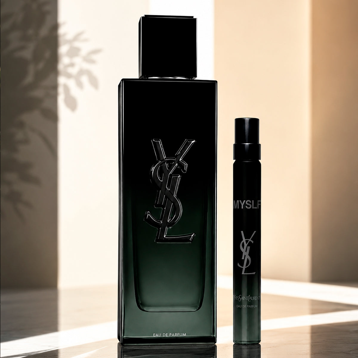 Yves Saint Laurent Myslf Eau de Parfum 3.3oz + Eau de Parfum 0.34oz Gift Set For Men