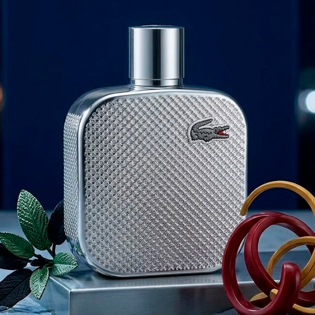 Lacoste L.12.12 Silver Grey Eau de Parfum 3.4oz For Men