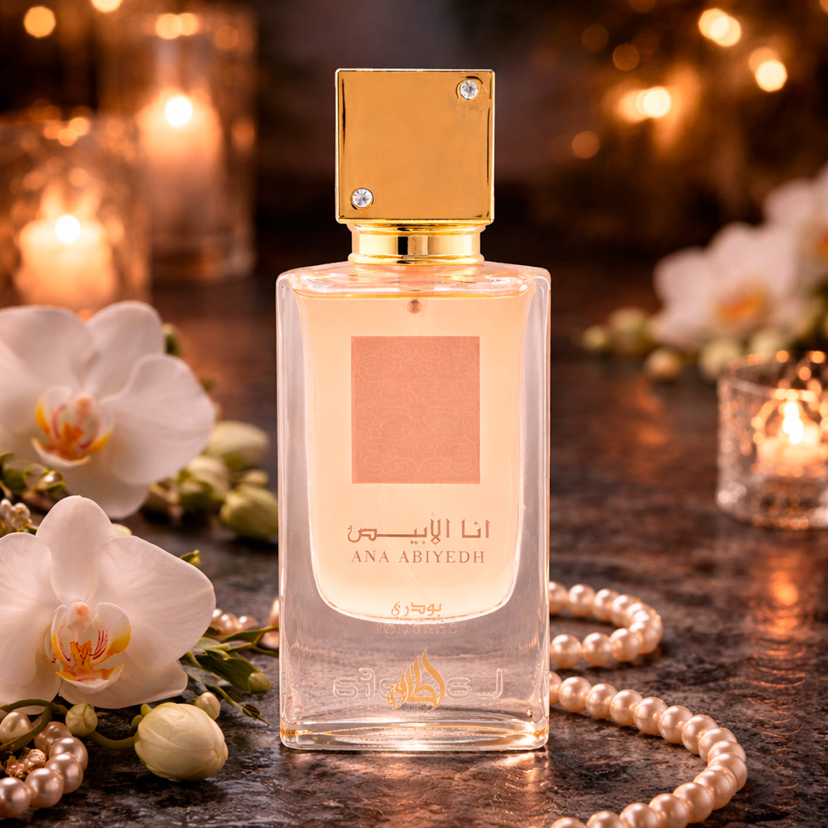 Lattafa Ana Abiyedh Poudree Eau de Parfum 2oz For Women