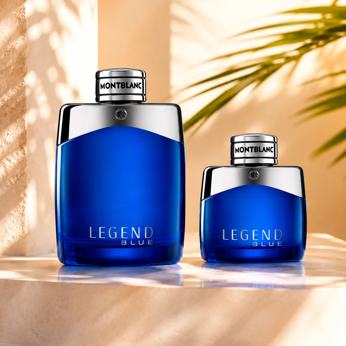 Montblanc Legend Blue Eau de Parfum 3.3oz + Eau de Parfum 1oz Gift Set For Men