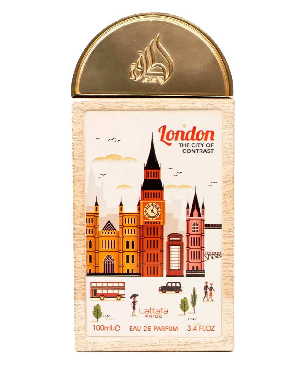 Lattafa Pride London The City of Contrast Eau de Parfum 3.4oz Unisex