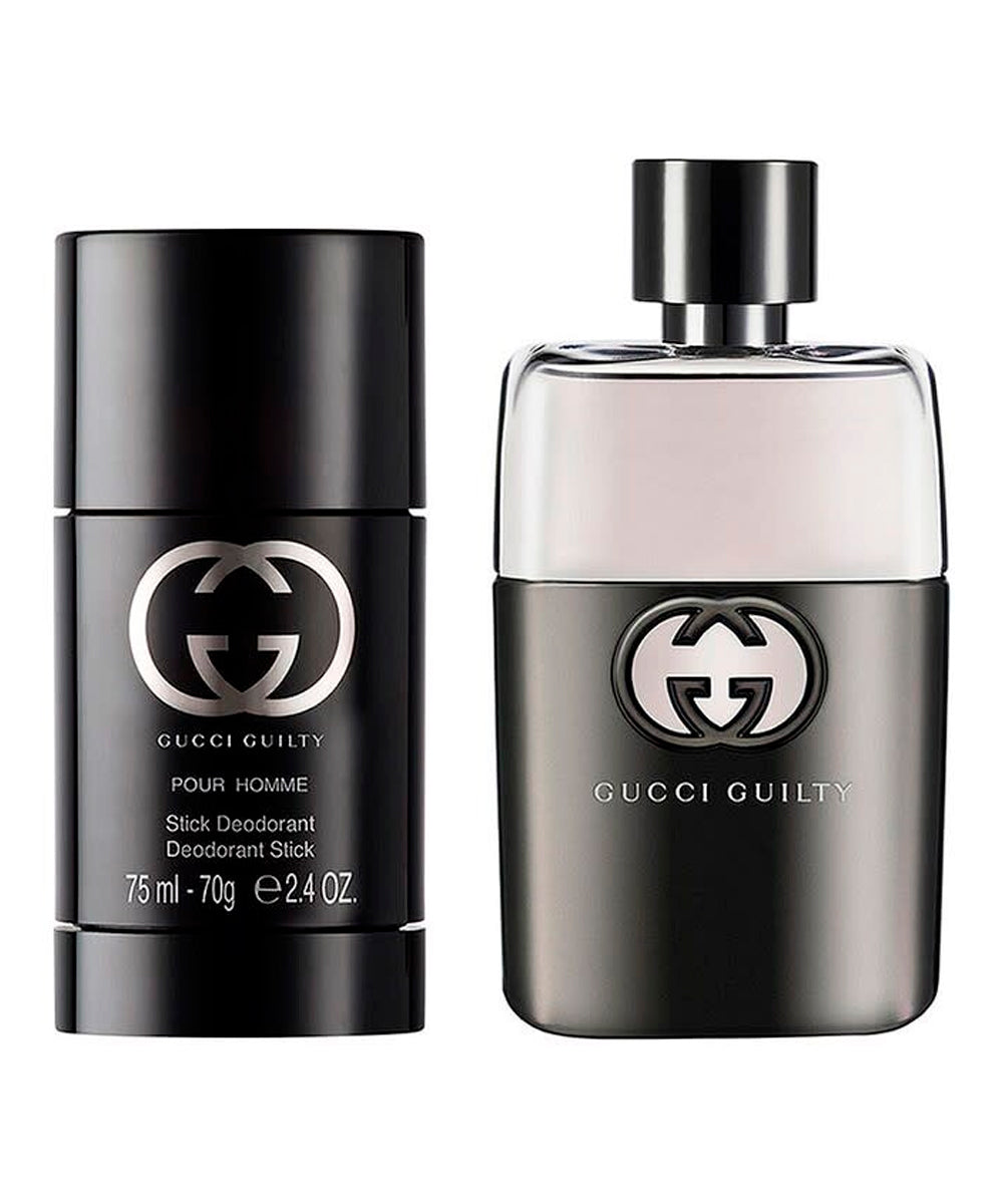 Gucci Guilty Pour Homme Eau de Toilette 3oz + Deodorant Stick 2.4oz Gift Set For Men