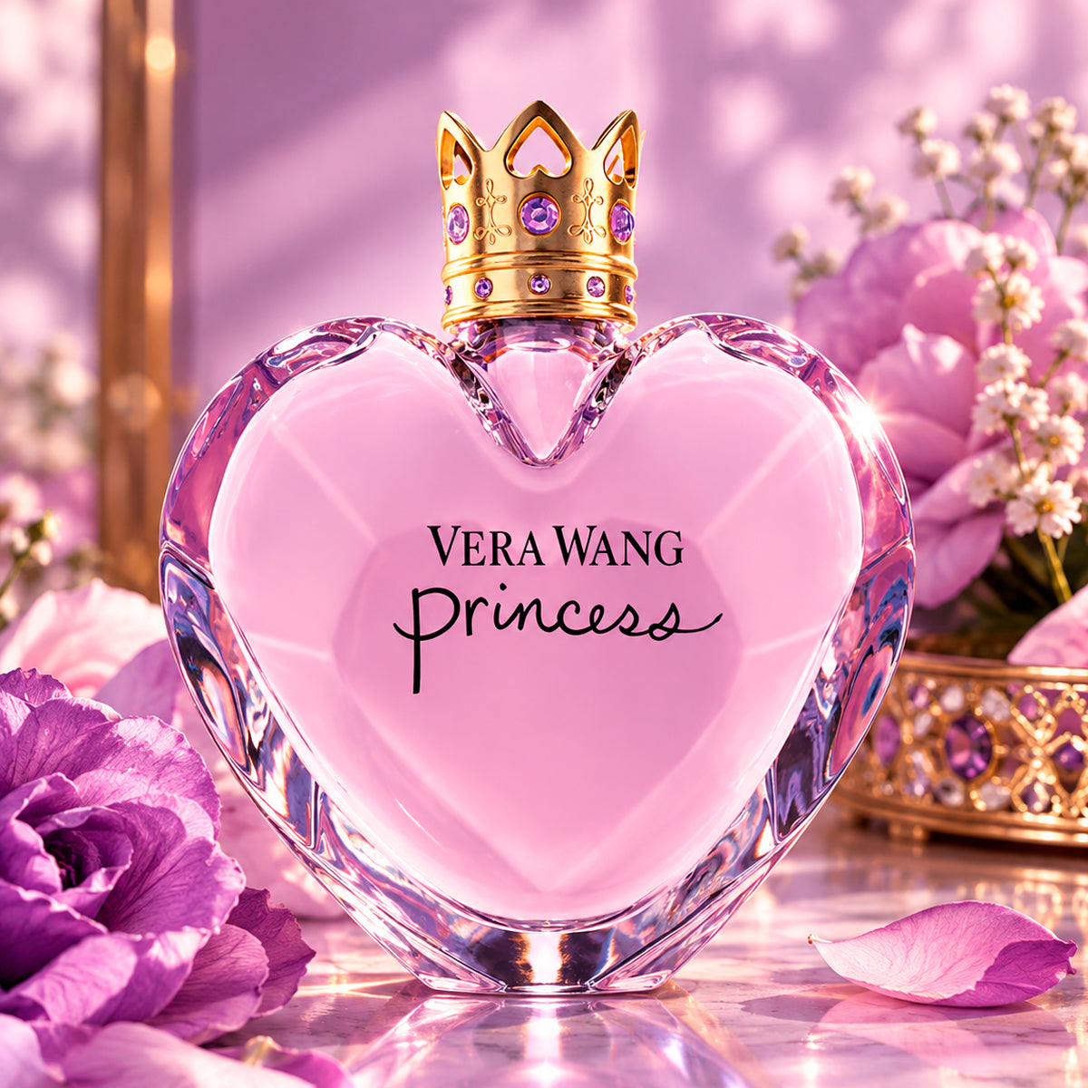 Vera Wang Glam Princess Eau de Toilette 3.4oz For Women