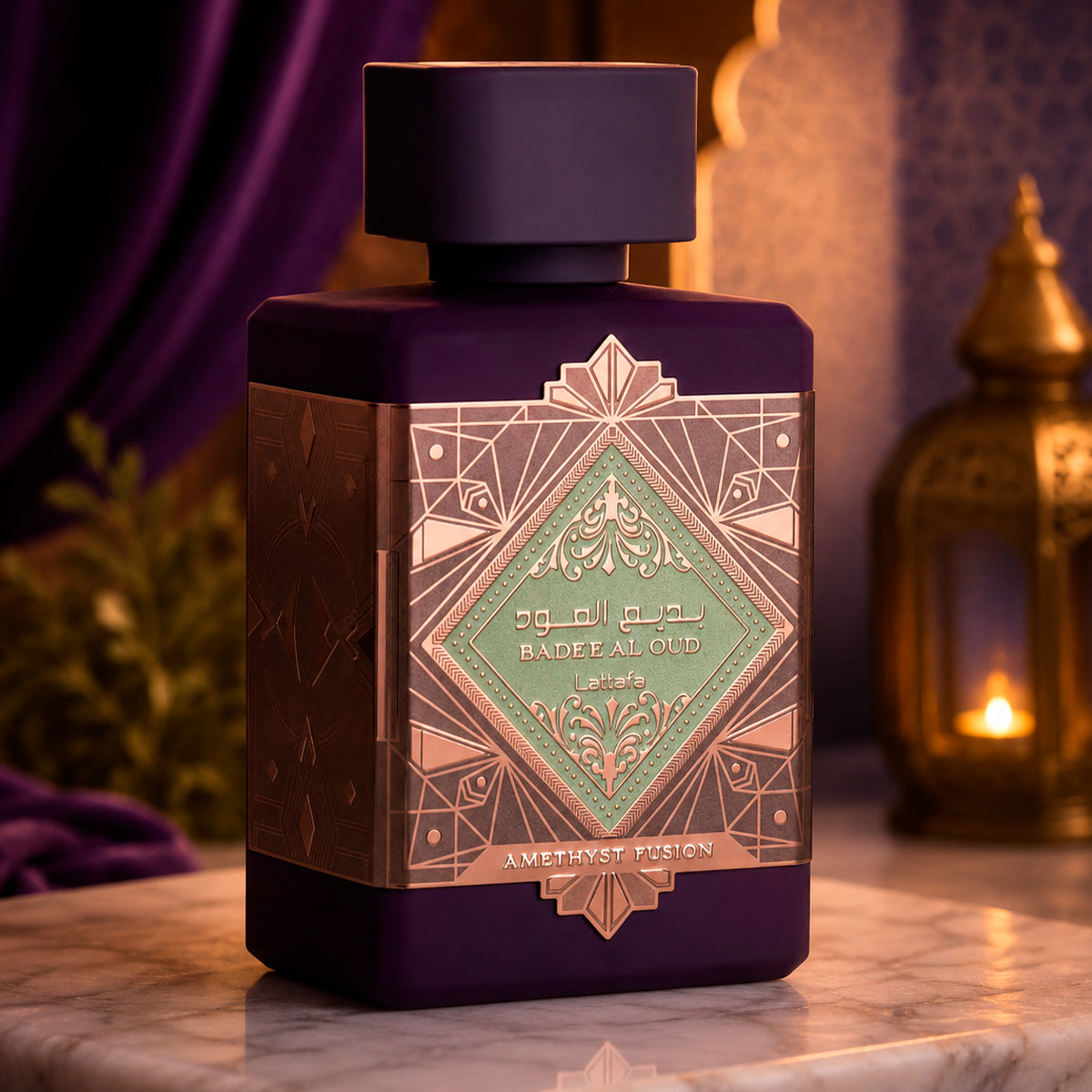 Lattafa Badee Al Oud Amethyst Fusion Eau de Parfum 3.4oz Unisex