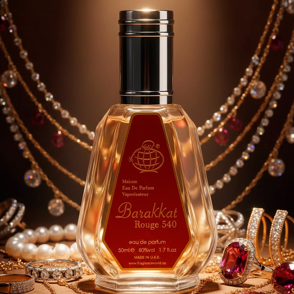 Fragrance World Barakkat Rouge 540 Eau de Parfum 1.7oz For Women