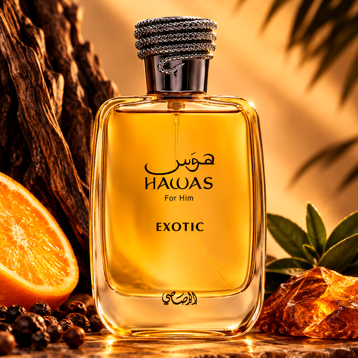 Rasasi Hawas Exotic Eau de Parfum 3.4oz For Men