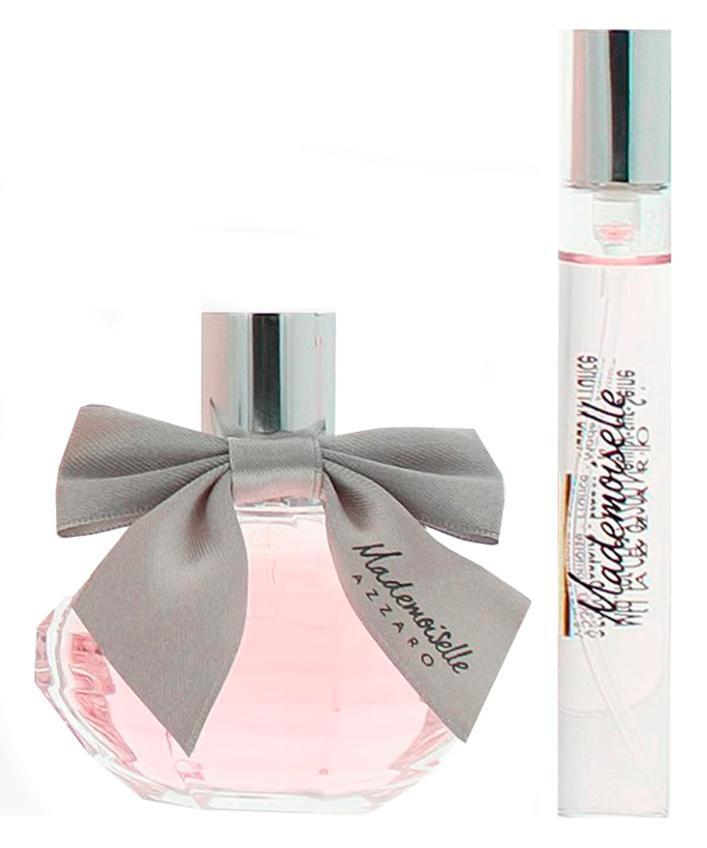 Azzaro Mademoiselle Eau de Toilette 1.7oz + Travel bottle 0.25oz Gift Set For Women