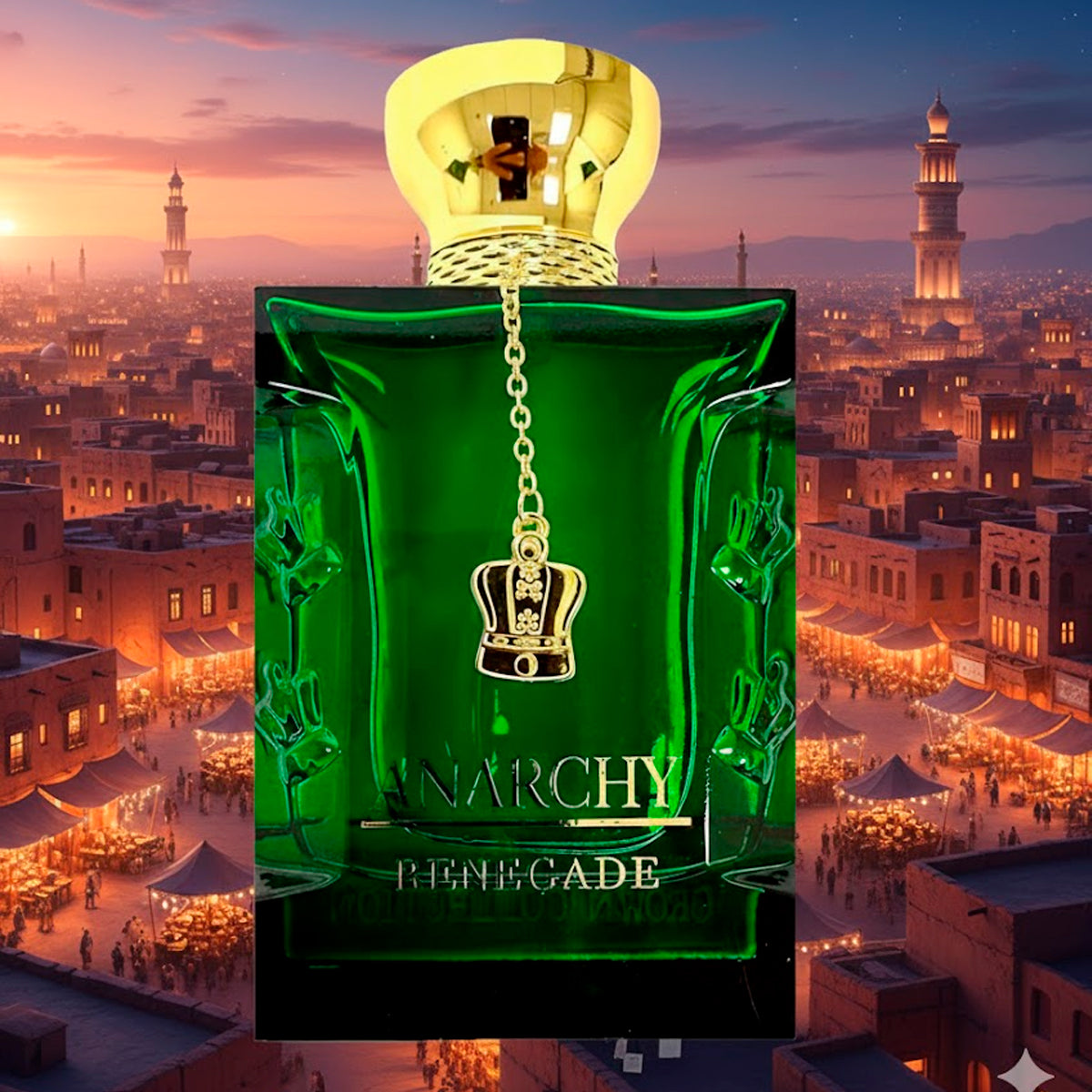 Crown Collection Anarchy Renegade Eau de Parfum 3.4oz For Men