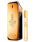 Paco Rabanne 1 Million Eau de Toilette 3.4oz + Eau de Toilette 0.34oz Eau de Toilette Gift Set For Men