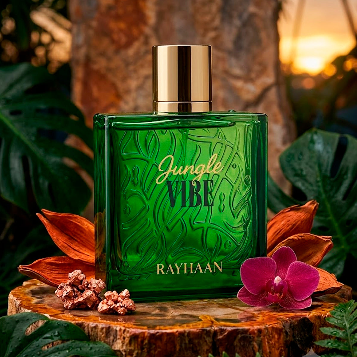 Rayhaan Jungle Vibe Eau de Parfum 3.4oz For Men