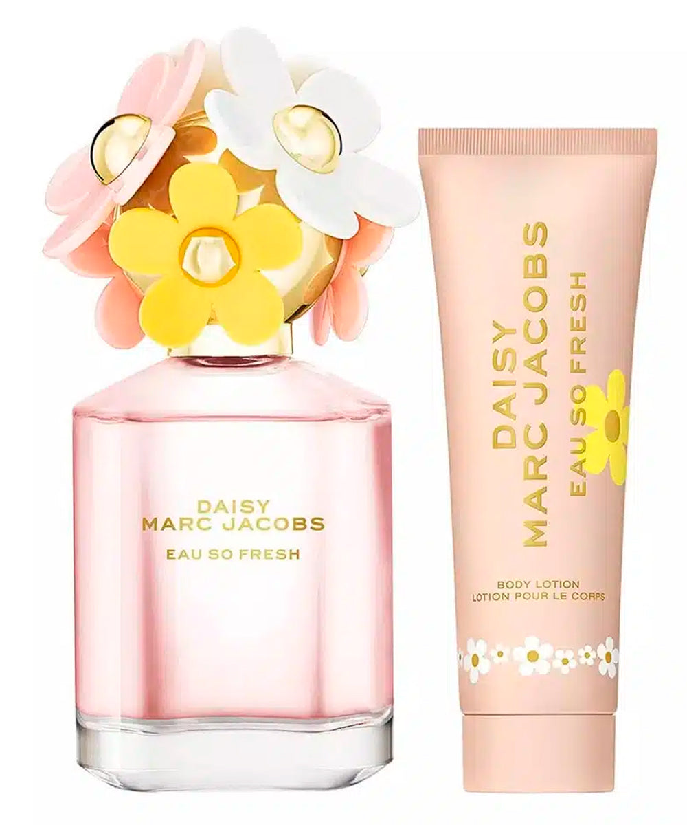 Marc Jacobs Daisy Eau So Fresh Eau de Toilette 2.5oz + Body Lotion 2.5oz Gift Set For Women