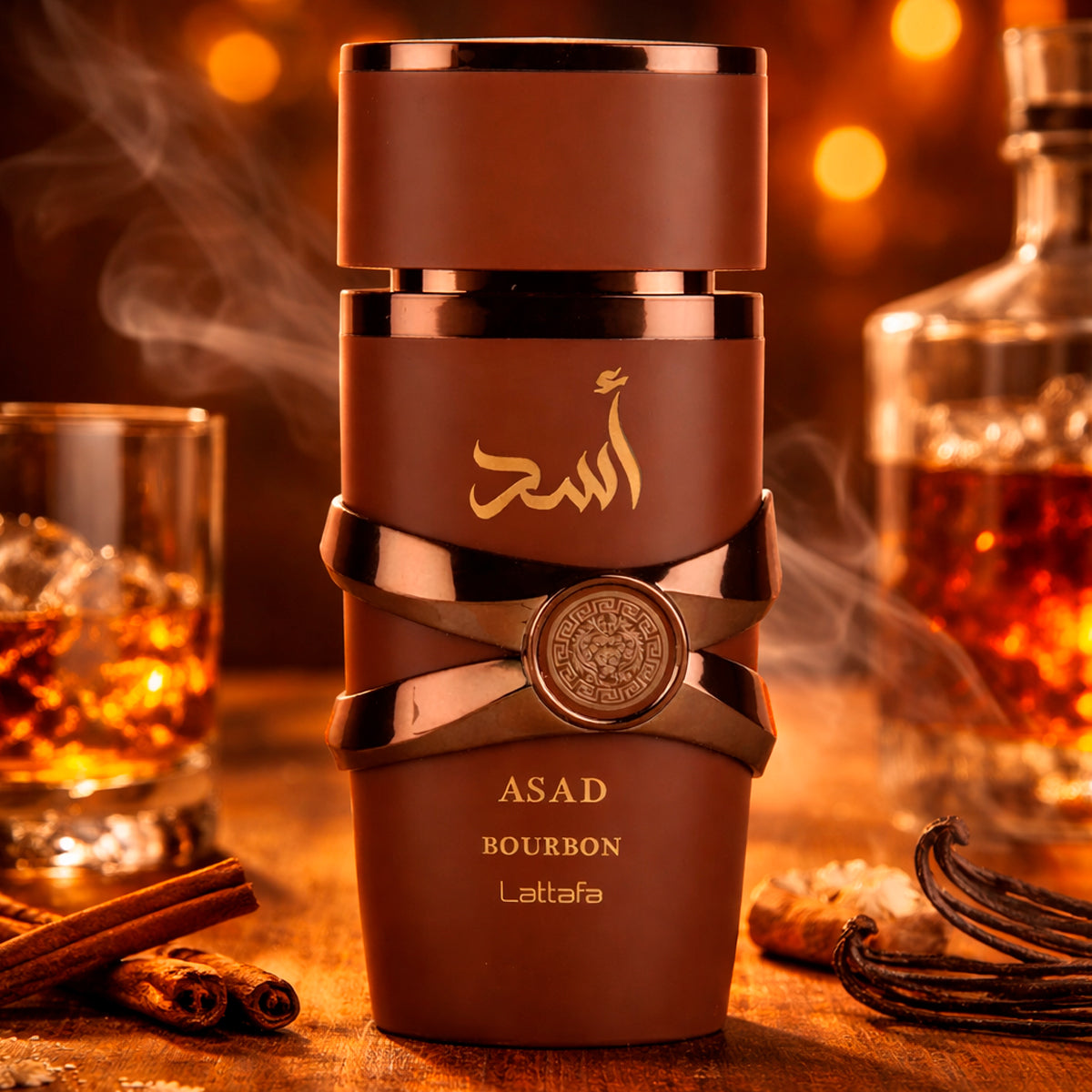Lattafa Asad Bourbon Eau de Parfum 3.4oz Unisex