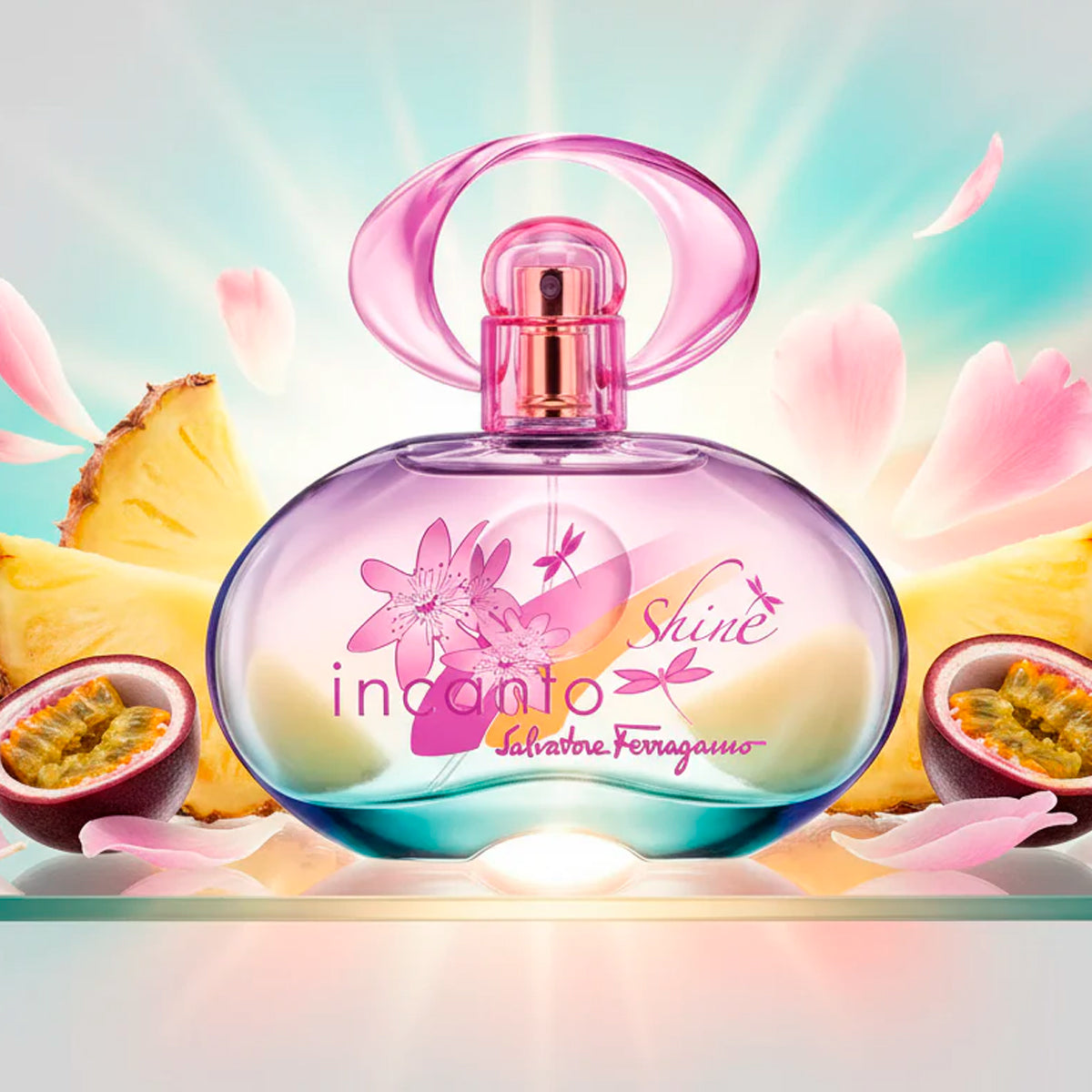 Salvatore Ferragamo Incanto Shine Eau de Toilette 3.4oz For Women