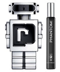 Paco Rabanne Phantom Eau de Toilette 3.4oz + Eau de Toilette 0.7oz Gift Set For Men