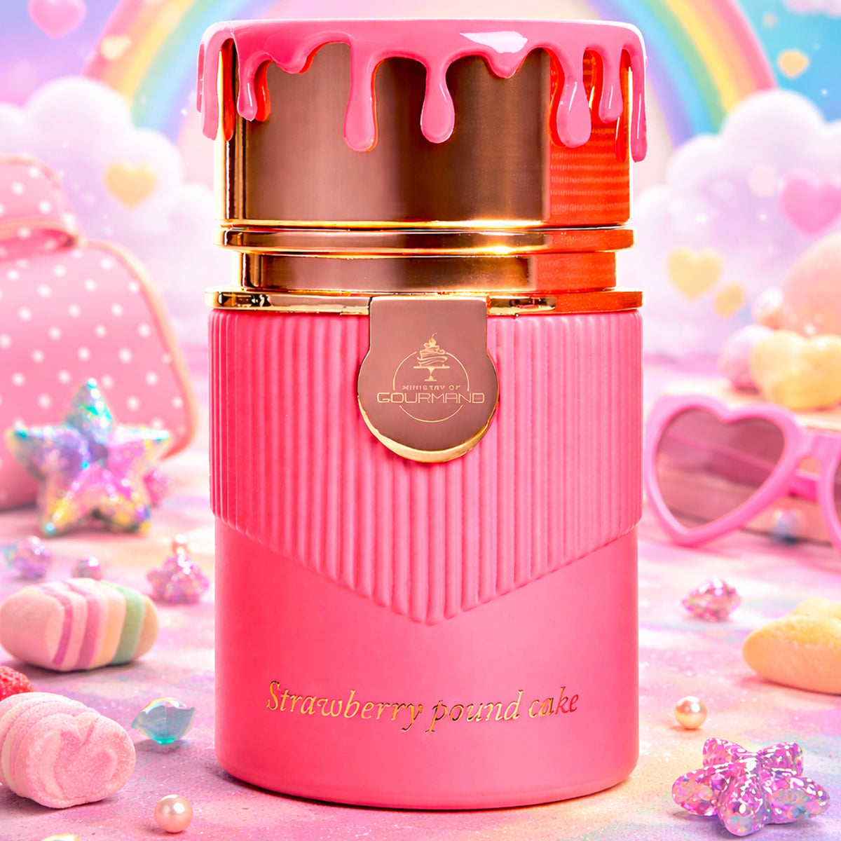 Paris Corner Ministry of Gourmand Strawberry Pound Cake Eau de Parfum 3.4oz For Women