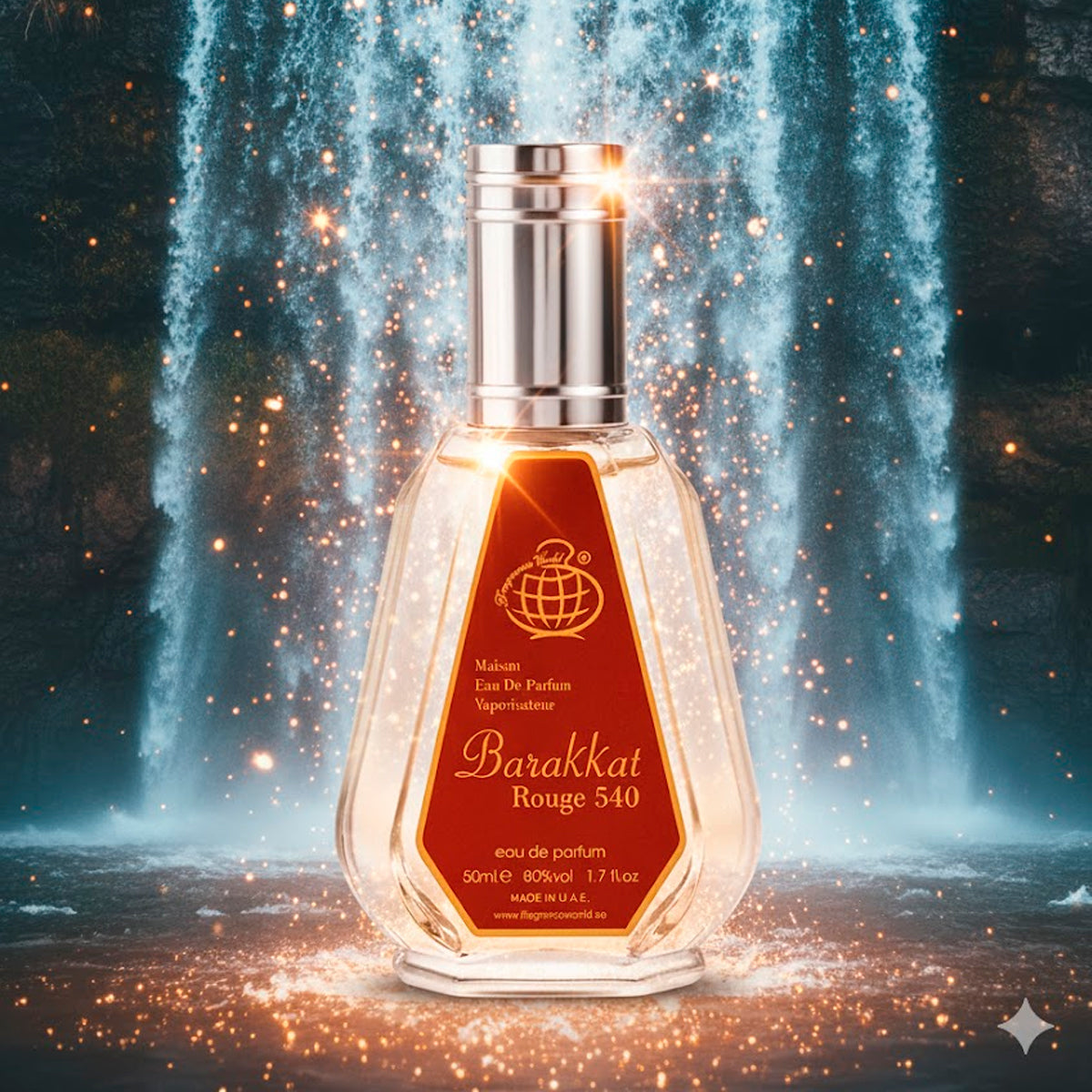 Fragrance World Barakkat Rouge 540 Eau de Parfum 1.7oz For Women