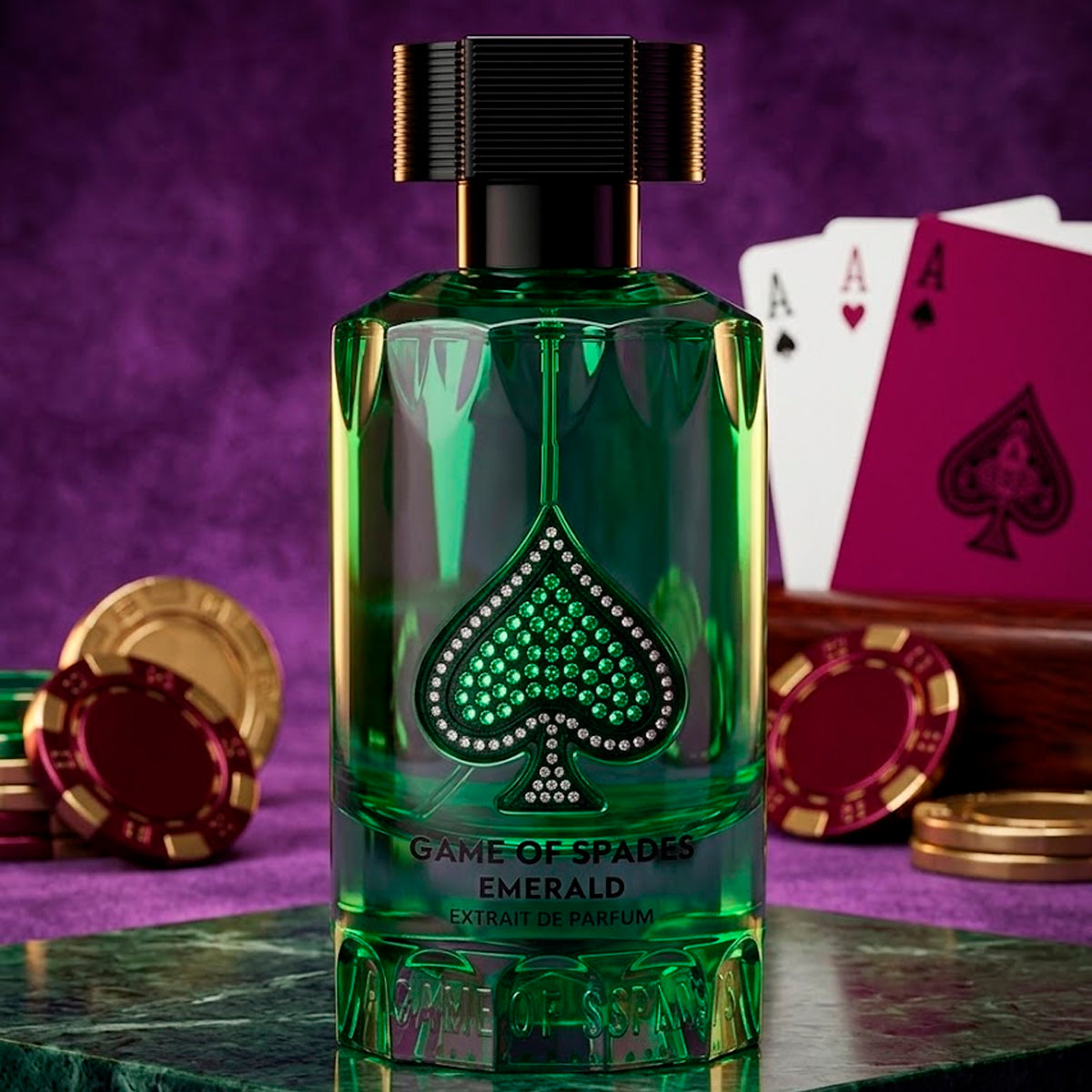 Jo Milano Game Of Spades Emerald Extrait Parfum 3oz Unisex