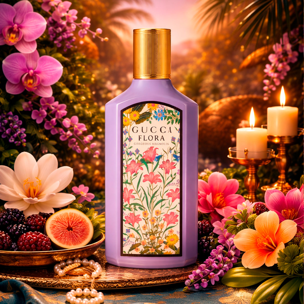 Gucci Flora Gorgeous Magnolia Eau de Parfum 3.4oz For Women