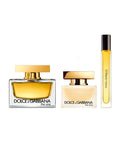 Dolce & Gabbana The One Eau de Parfum 2.5oz + Eau de Parfum 0.34oz + Hair Mist 1oz Gift Set For Women