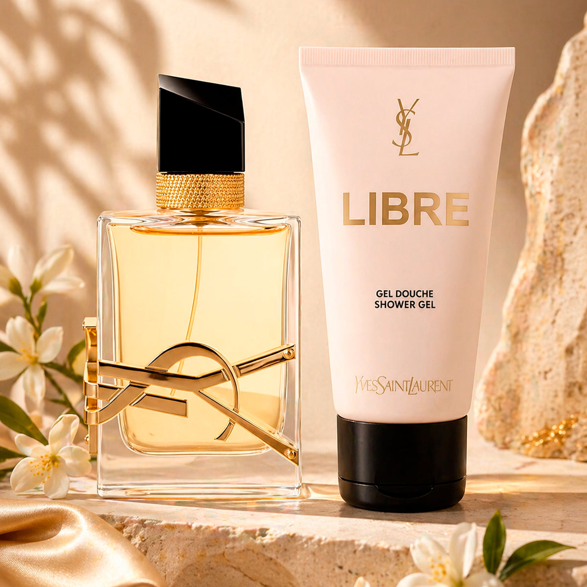 Yves Saint Laurent Libre Eau de Parfum 1.7oz + Shower Gel 1.7oz Gift Set For Women