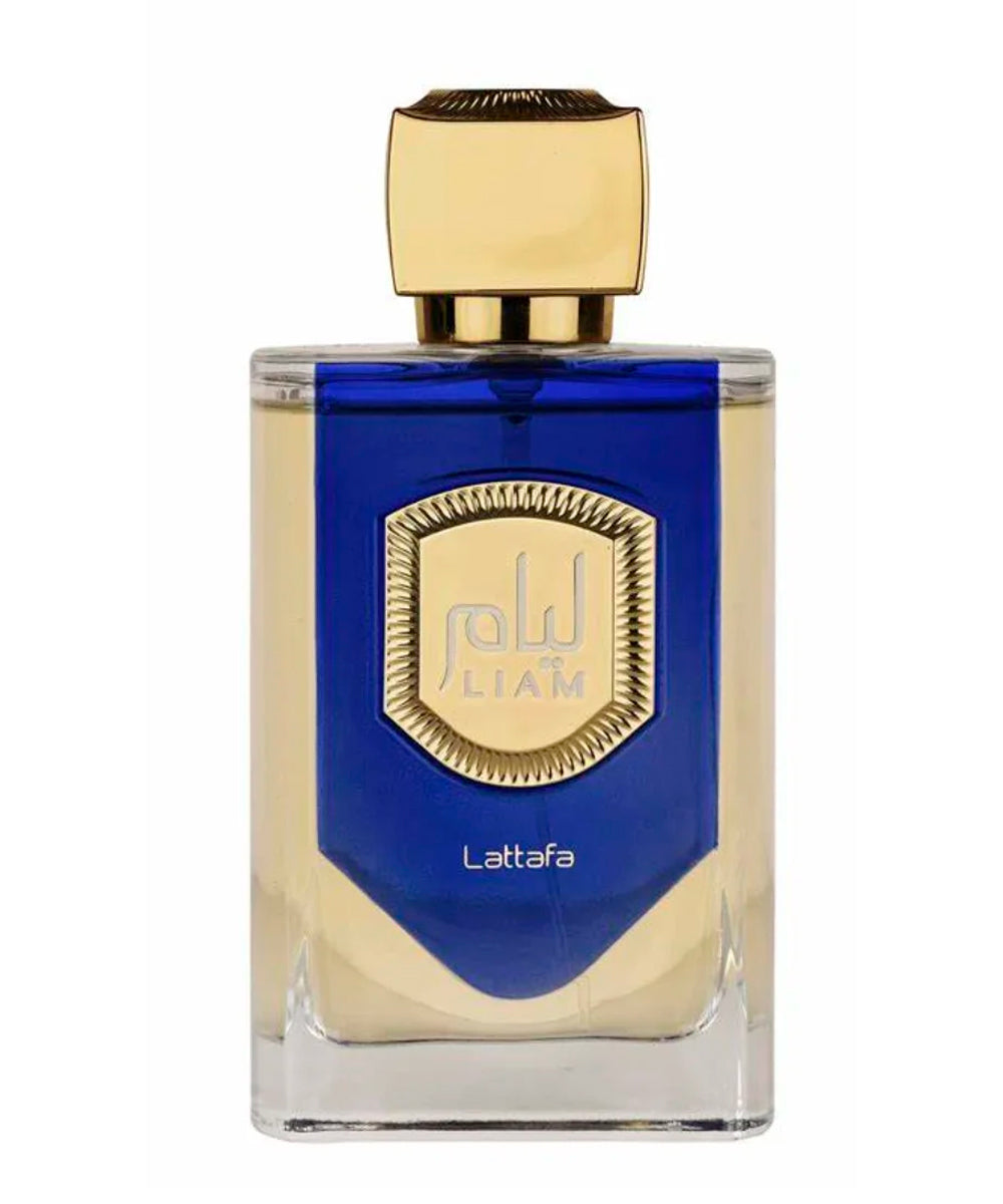 Lattafa Liam Blue Shine Eau De Parfum 3.4oz For Men