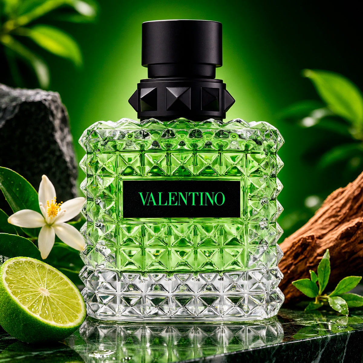 Valentino Donna Born in Roma Green Stravaganza Eau de Parfum 3.4oz For Women