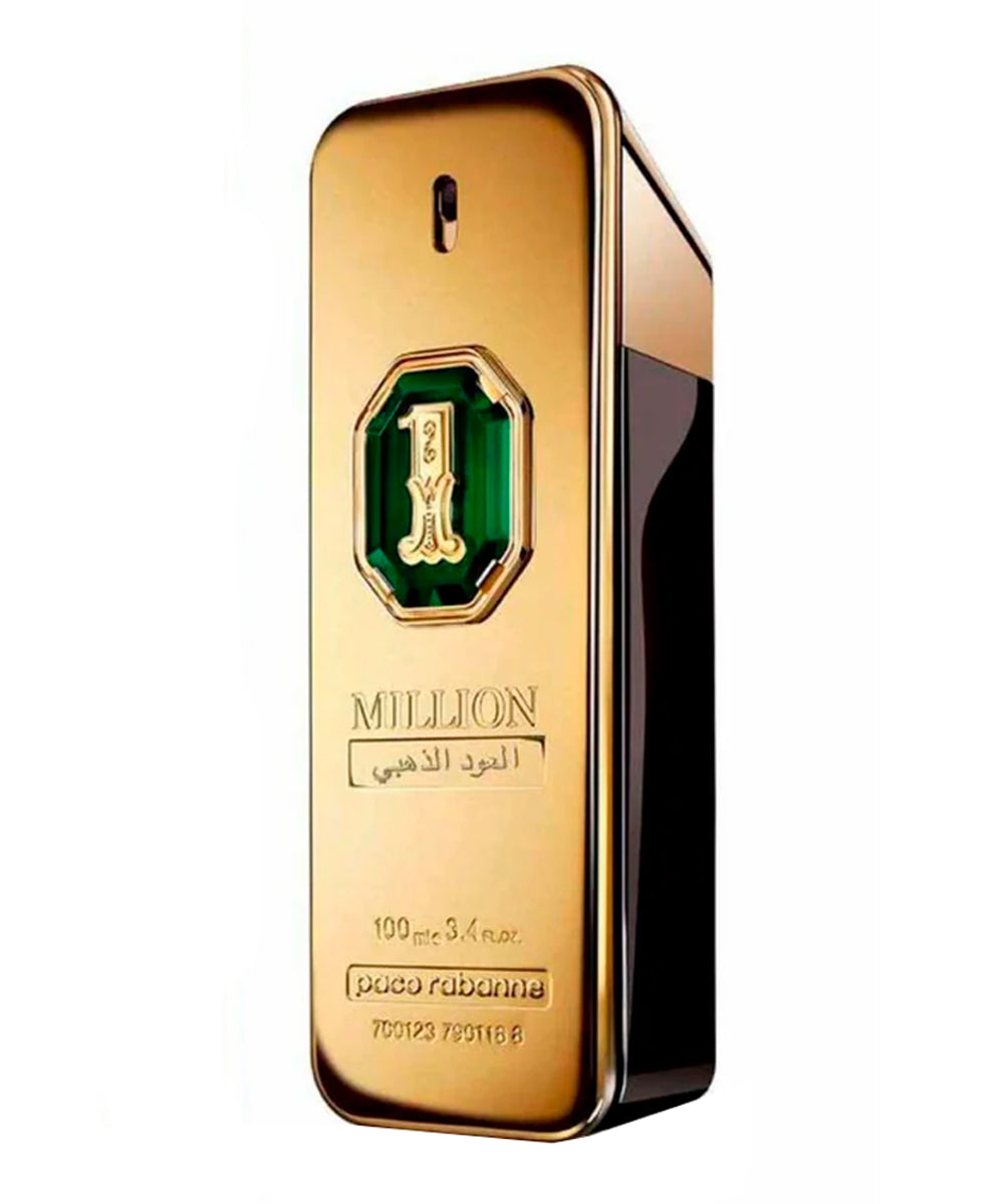 Paco Rabanne 1 Million Golden Oud Parfum Intense 3.4oz For Men