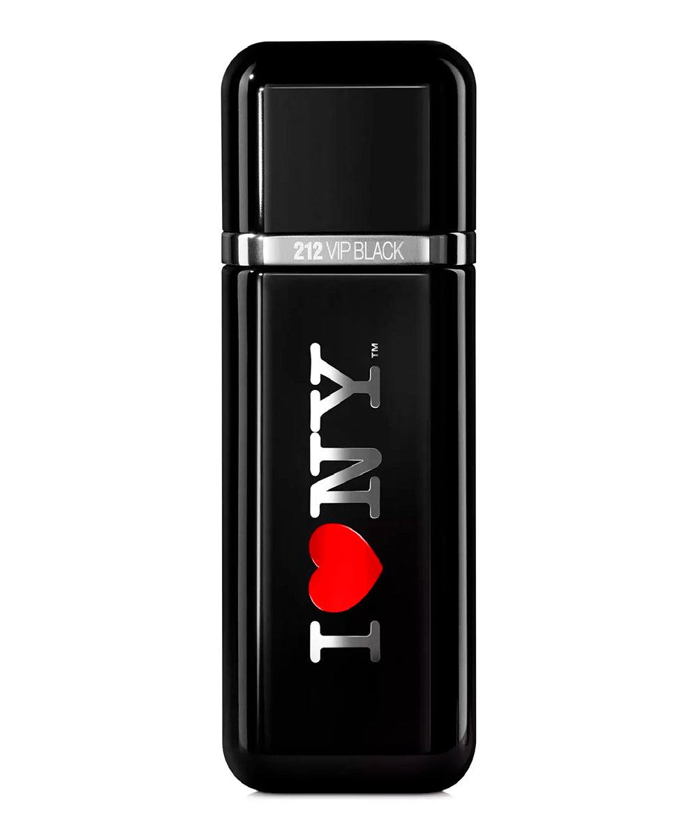 Carolina Herrera 212 Vip Black I Love Ny Eau de Parfum 3.4oz For Men