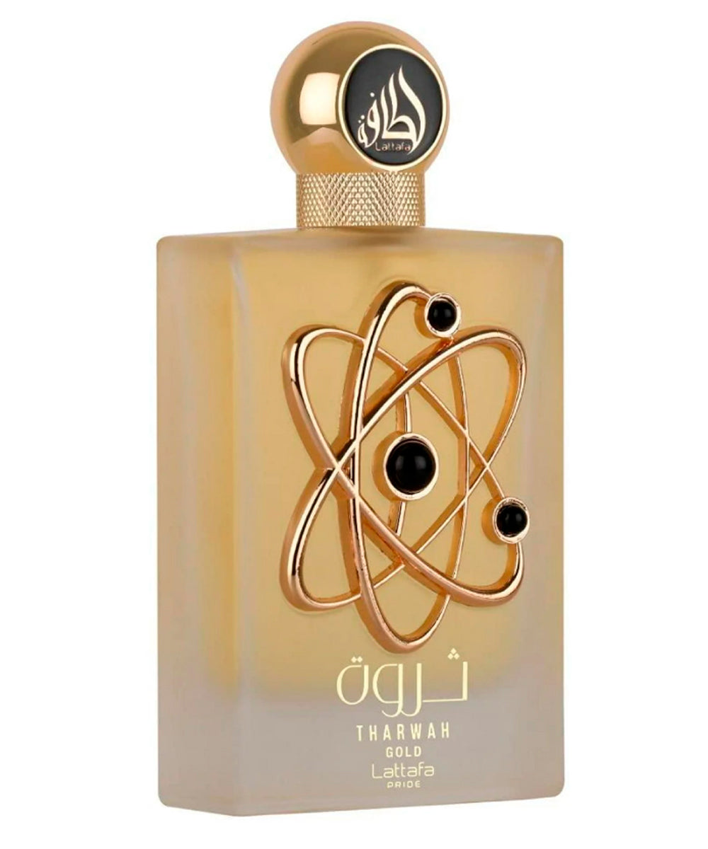 Lattafa Tharwah Gold Eau de Parfum 3.4oz For Women