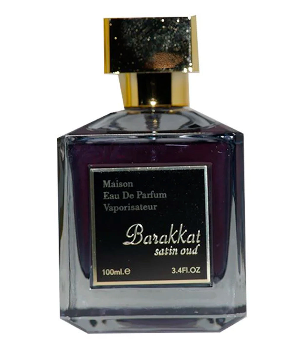 Fragrance World Barakkat Satin Oud Eau de Parfum 3.4oz For Men