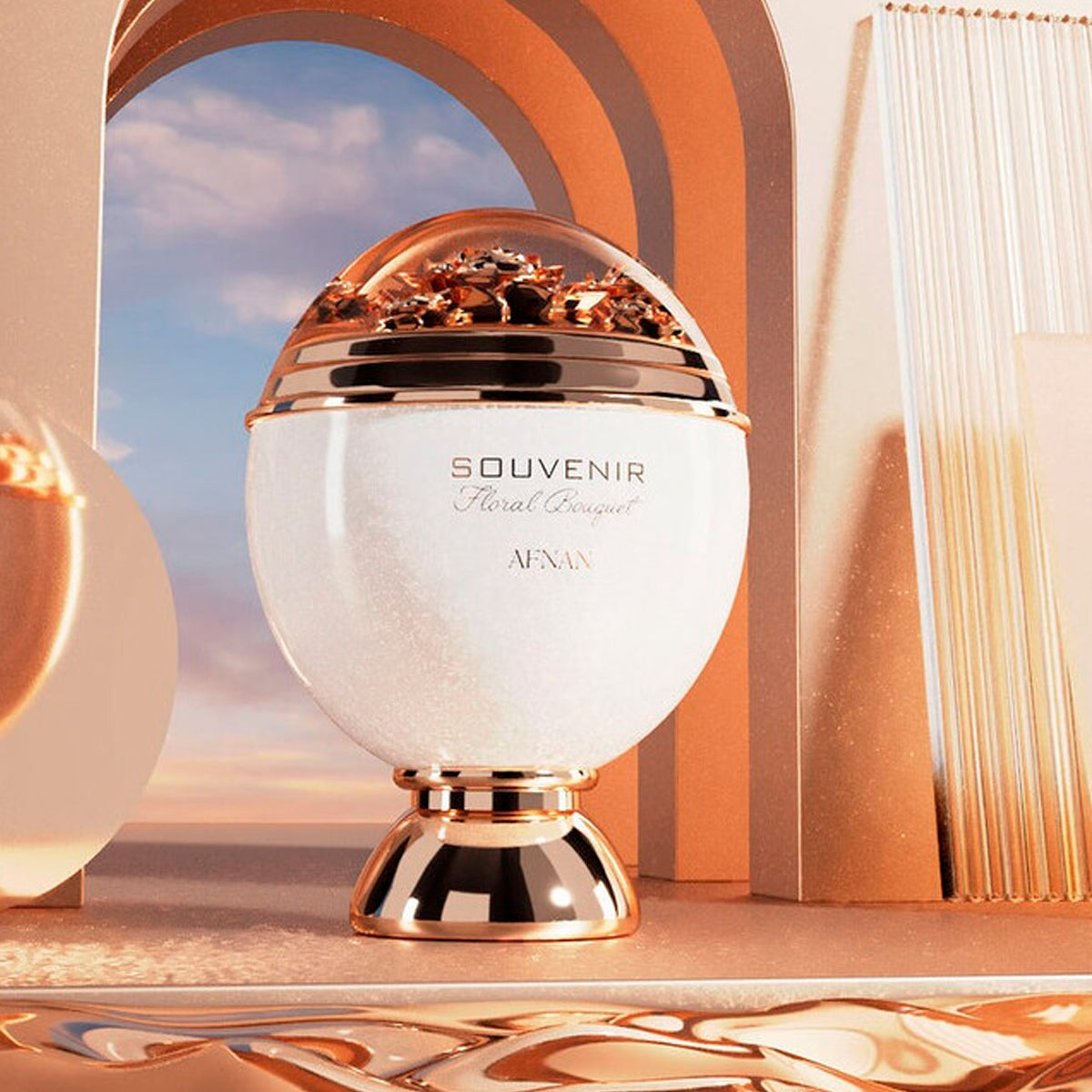 Afnan Souvenir Floral Bouquet Eau de Parfum 3.4oz For Women
