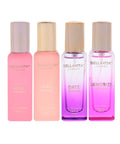 Bellavita Luxury Rose Eau de Parfum 0.68oz + Glam Eau de Parfum 0.68oz + Date Eau de Parfum 0.68oz + Senorita Eau de Parfum 0.68oz Gift Set For Woman