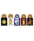 Lattafa Mini Nebras Eau de Parfum 0.68oz + Art of Wood Eau de Parfum 0.68oz + Art of Universe Eau de Parfum 0.68oz + Ansaam Gold Eau de Parfum 0.68oz + Kashan Eau de Parfum 0.68oz Gift Set For Women