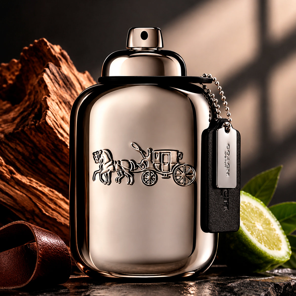Coach Pure Platinum Parfum 3.4oz For Men