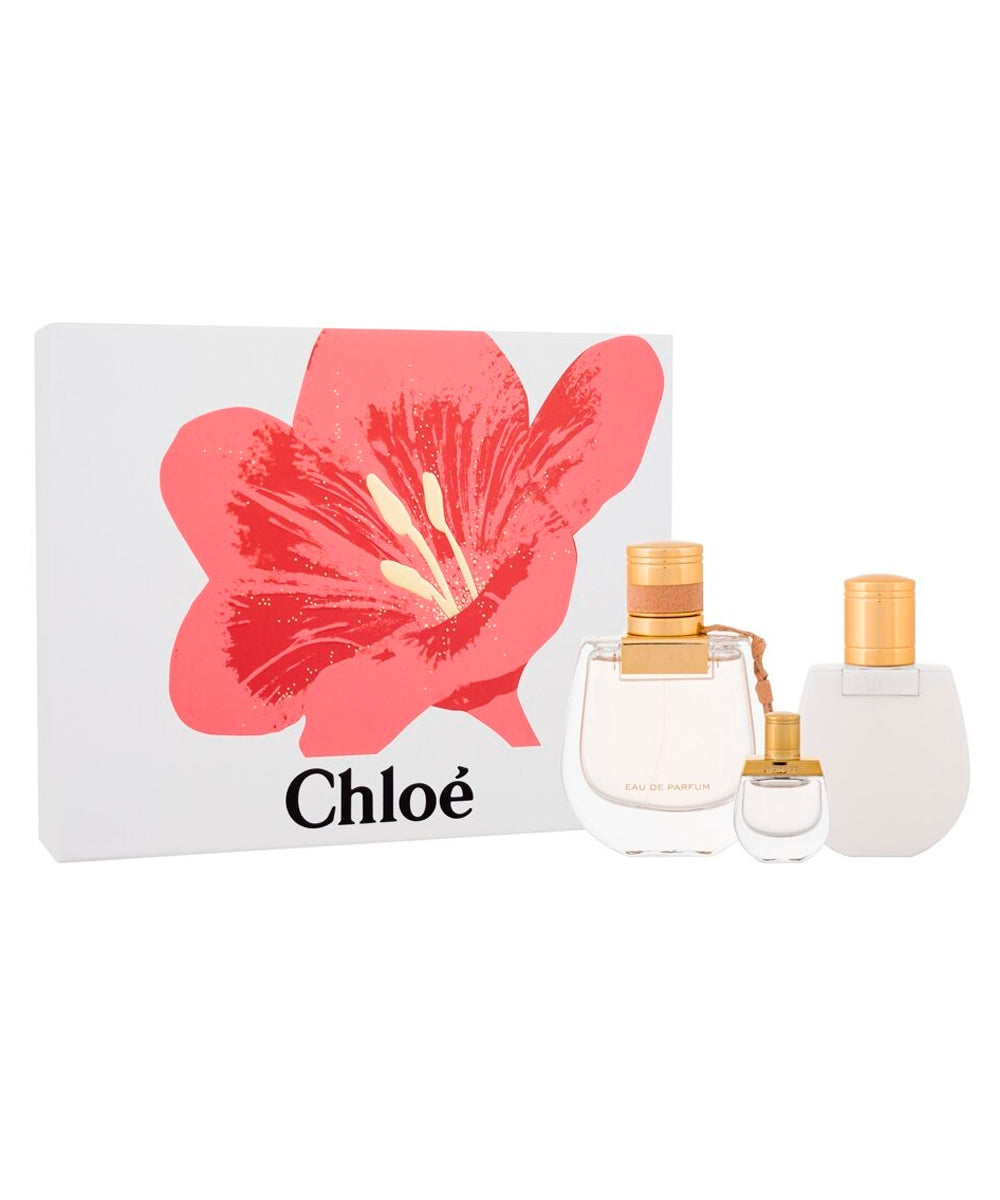 Chloe Nomade Eau de Parfum 2.5oz + Eau de Parfum 0.17oz + Body Lotion 3.3oz Gift Set For Women