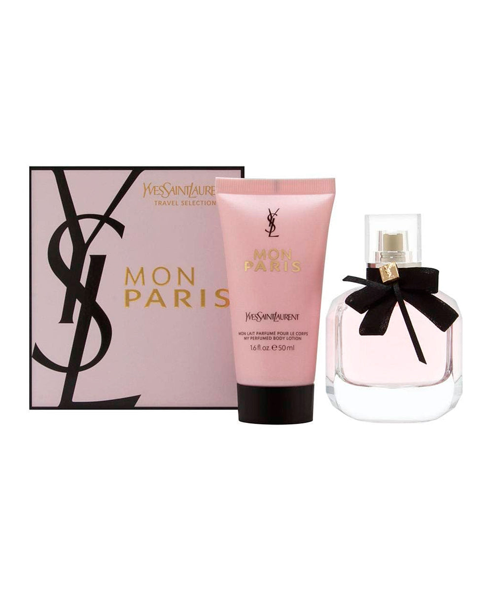 Yves Saint Laurent Mon Paris Eau de Parfum 1.6oz + Body Lotion 1.6oz For Women
