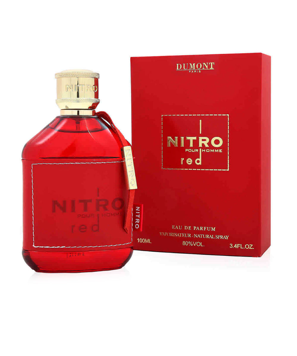 Dumont Nitro Red Eau de Toilette 3.4oz For Men