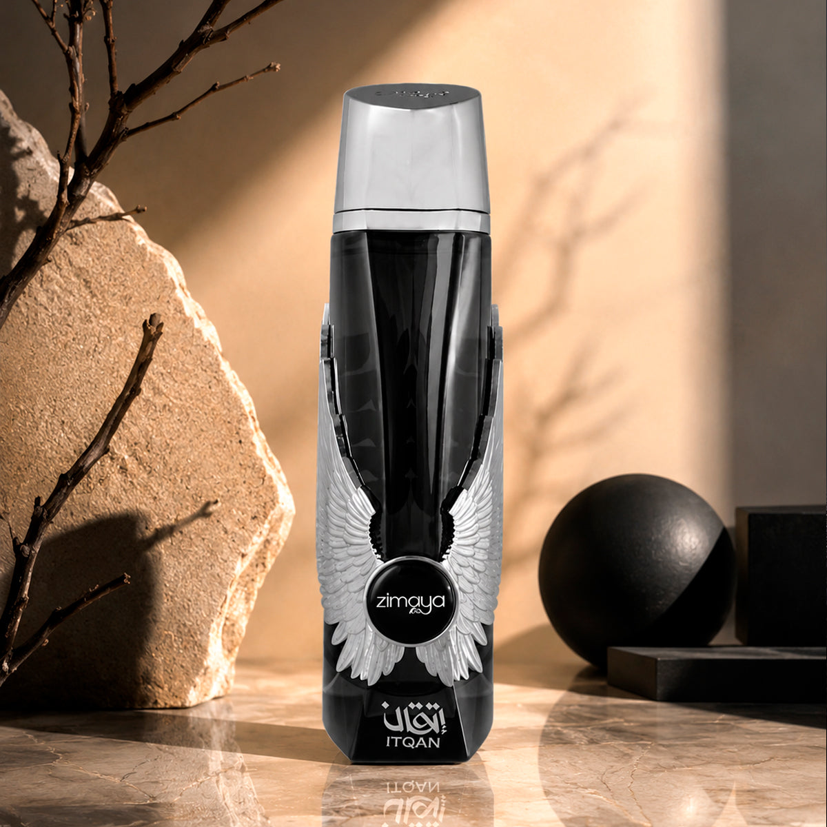 Zimaya Itqan Noir Eau de Parfum 3.4oz For Men