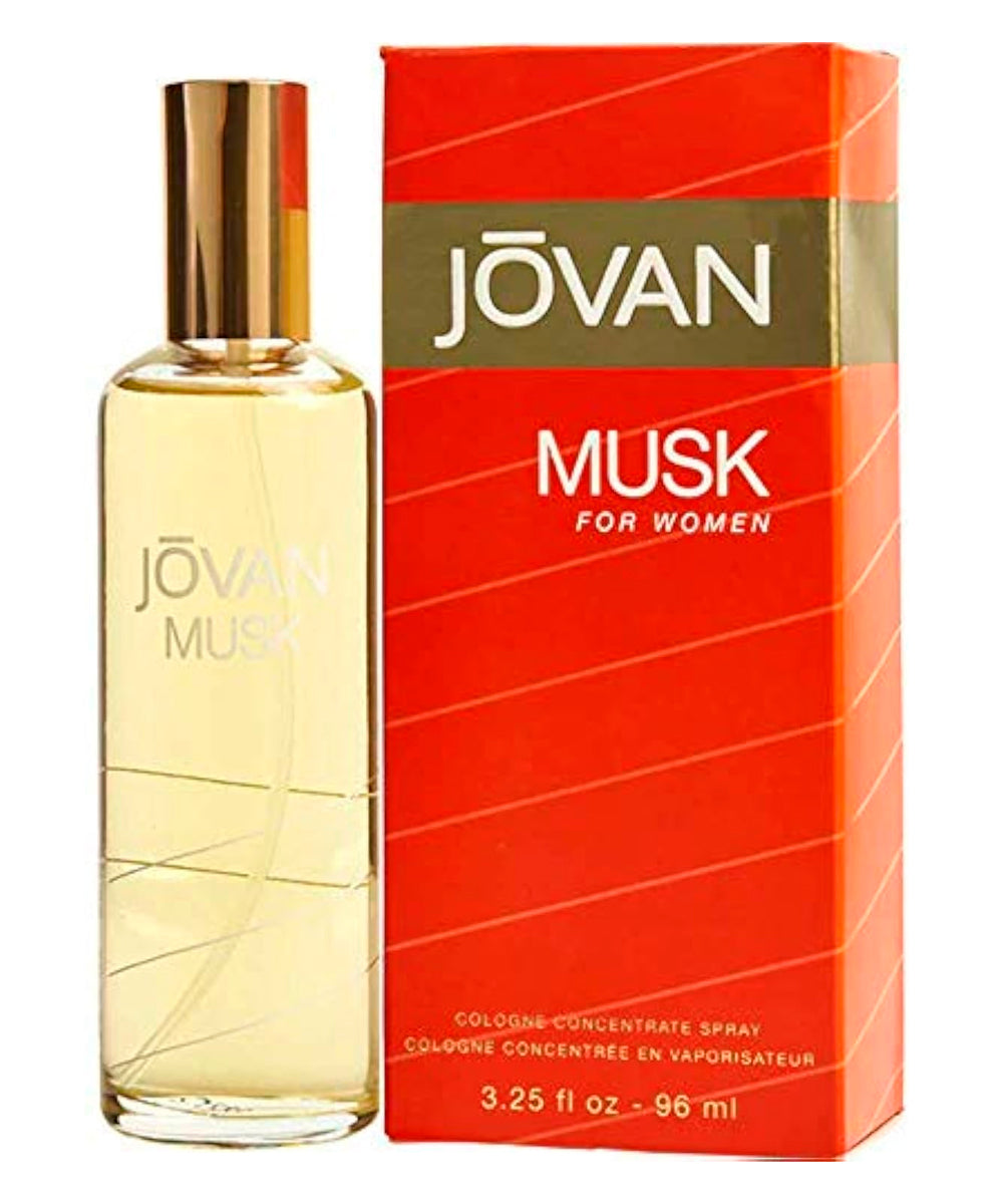 Jovan Musk Cologne Concentre Eau de Cologne 3.25oz For Women