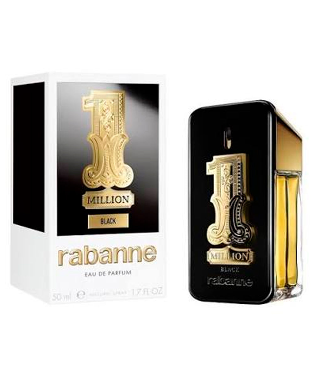 Paco Rabanne 1 Million Black Eau De Parfum 1.7oz For Men