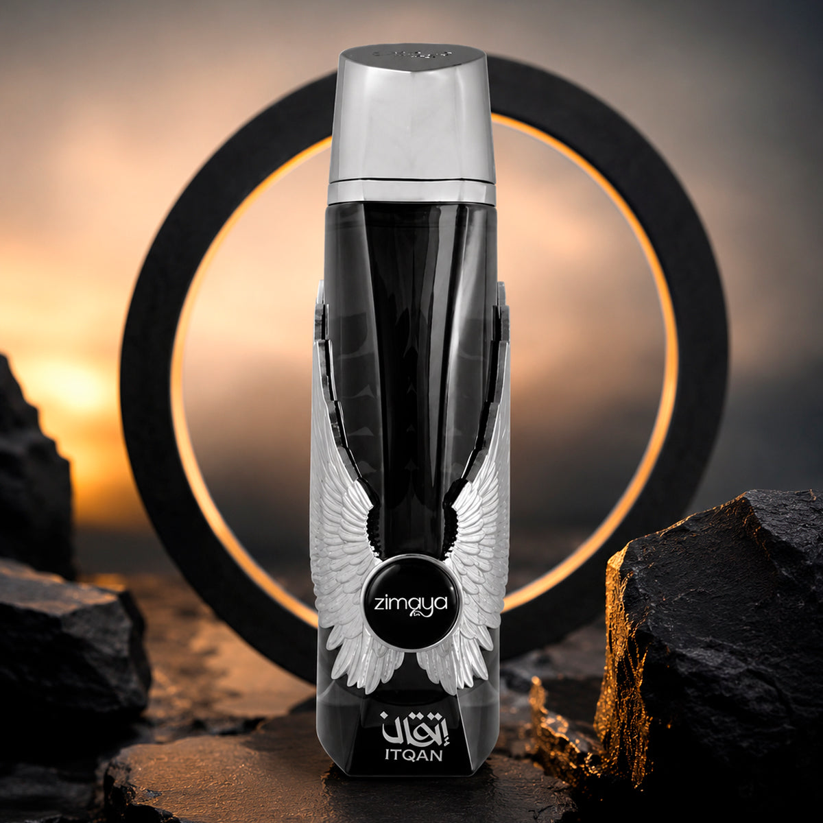Zimaya Itqan Noir Eau de Parfum 3.4oz For Men