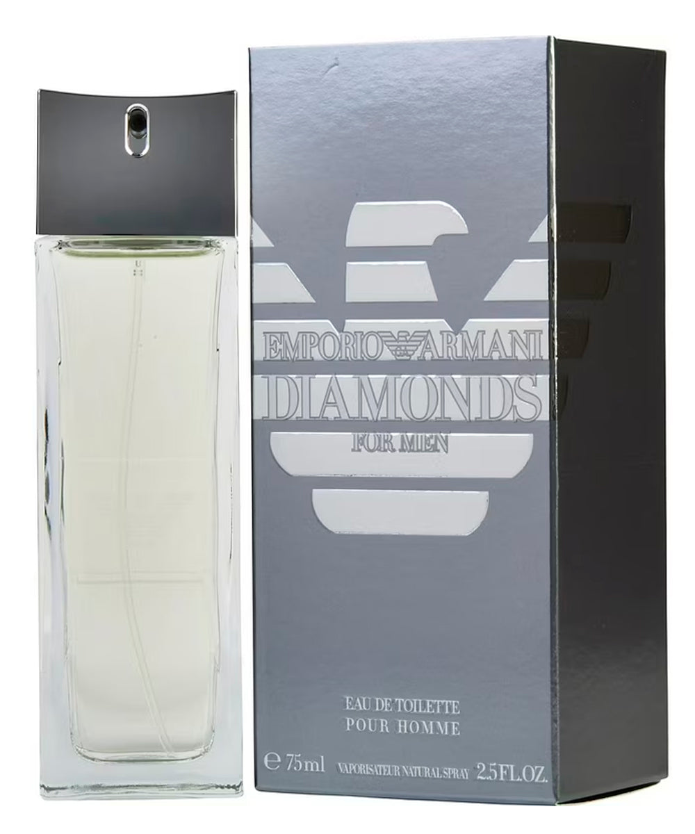 Giorgio Armani Emporio Armani Diamonds Eau de Toilette 2.5oz For Men