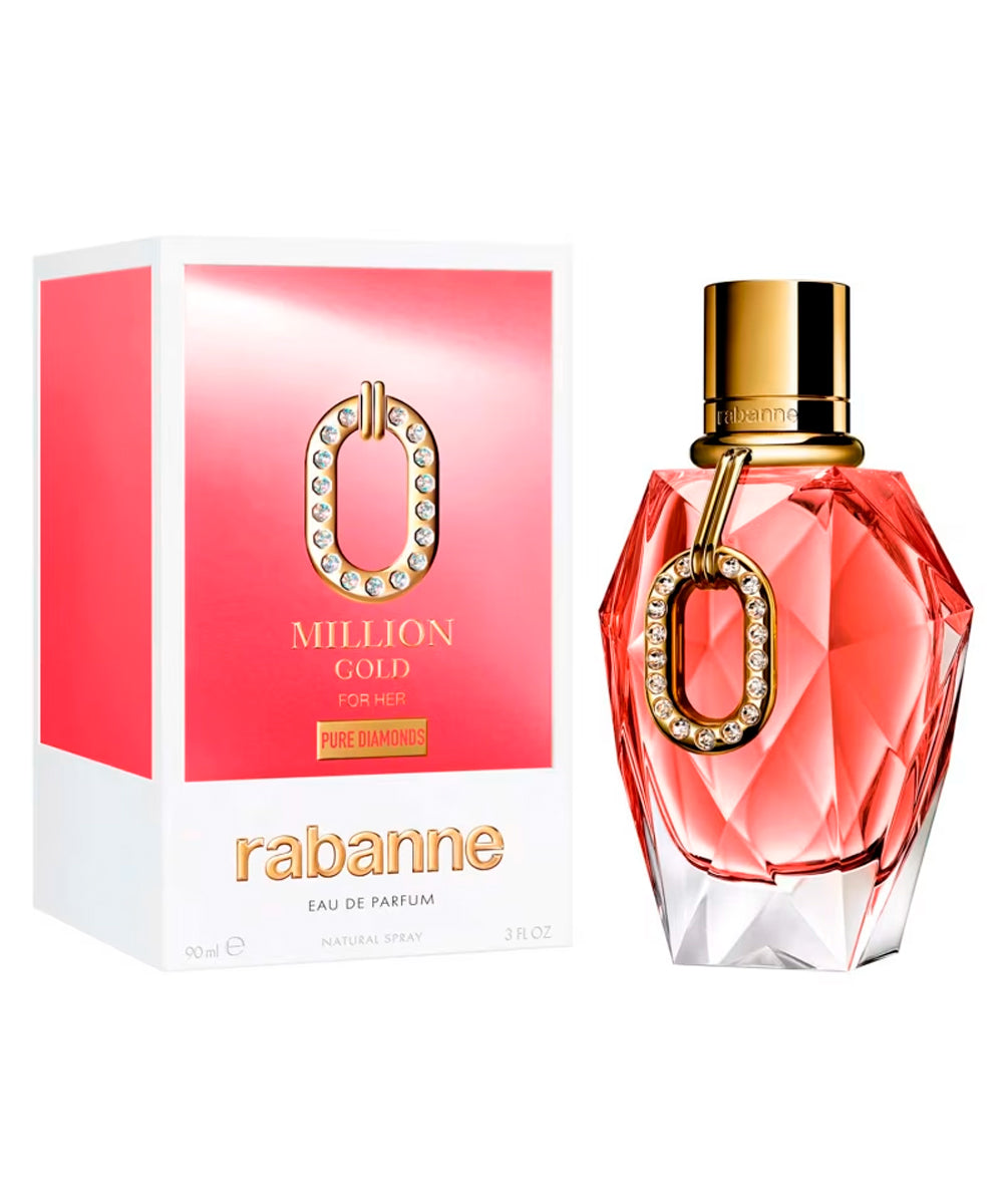 Paco Rabanne Million Gold Pure Diamonds 3oz For Women