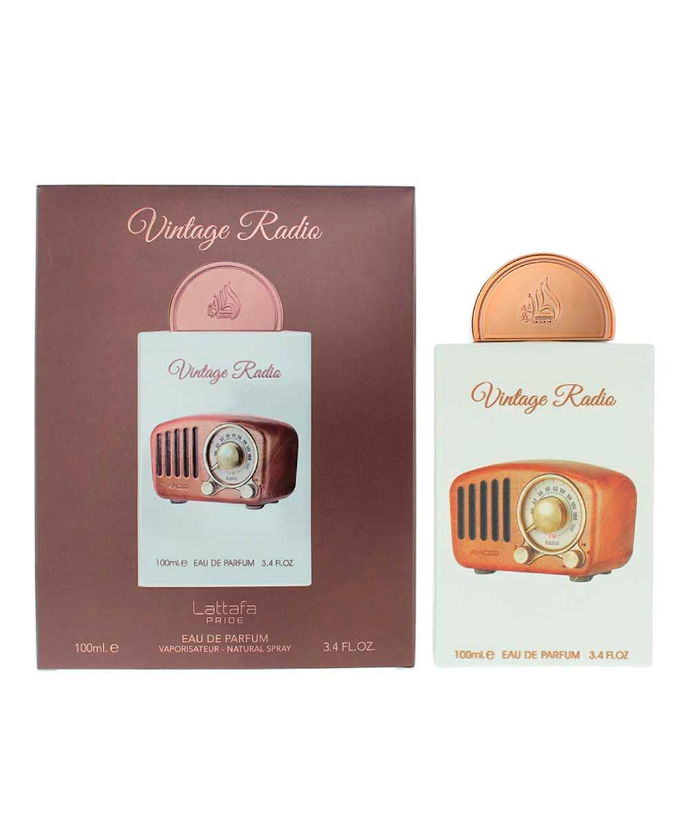 Lattafa Vintage Radio Eau de Parfum 3.4oz Unisex